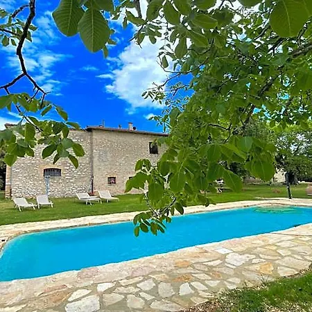 Exclusive Pool-open Year-spoleto Biofarm-slps 8-village Shops, Bar1 Km Hotel